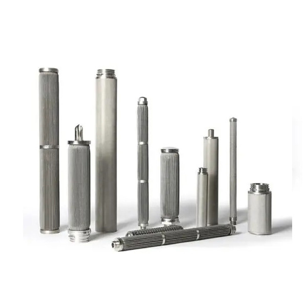 Sintered Metal Chemical Filter Cartridge