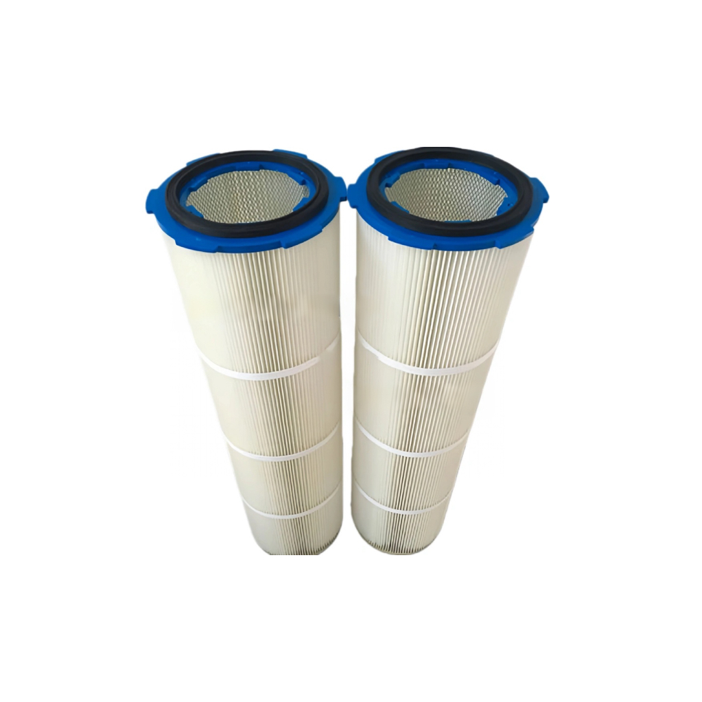Six Lugs installation polyester filter cartridge